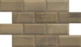 Revestimento Metro Parquet 31x54cm Caixa 1,29m² Marrom Savane