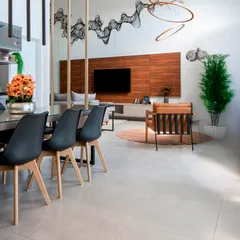 Piso Classic City 53x53cm Caixa 2,53m² Retificado Cinza Savane