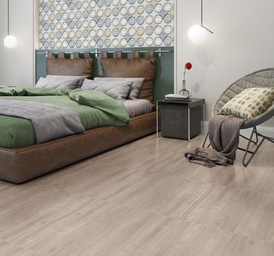 Piso Classic Noce 53x53cm Caixa 2,53m Retificado Madeira