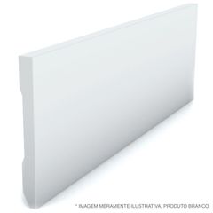 Rodape 590 Liso Bco 240X10X1,3 Holztek