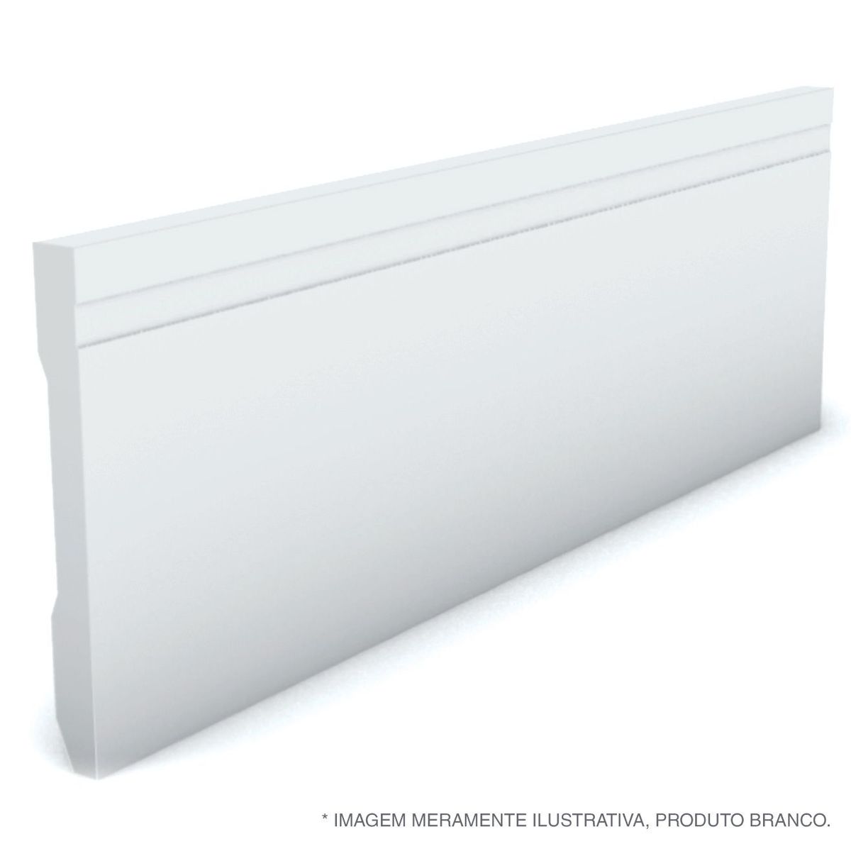 Rodape 594 Frisad Bco 240X10X1,3 Holztek, marca Holztek - Foto Principal