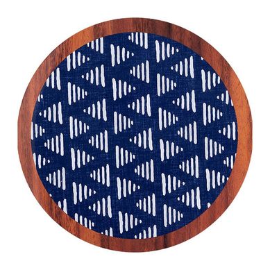 Prato Redondo SDM2019018L Blue&Wood 22,3cm Azul TarHong Just Home Collection