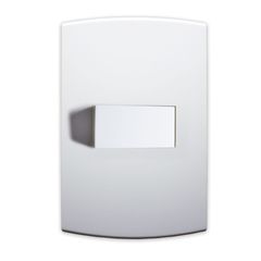 Conjunto Interruptor Simples 4X2 10A Halux Deluxe Branco