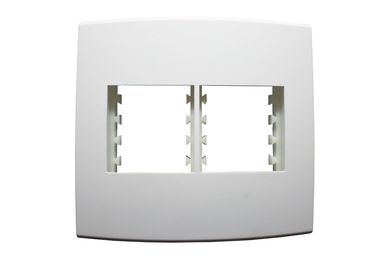Placa Com Suporte Halux Deluxe Branca 4X4 4 Postos