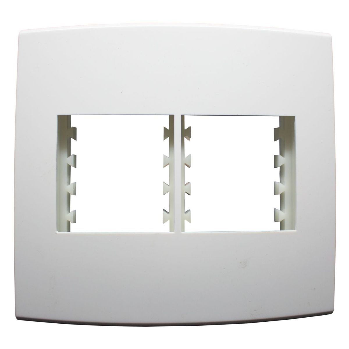 Placa Com Suporte Halux Deluxe Branca 4X4 4 Postos, marca Halux Deluxe - Foto Principal