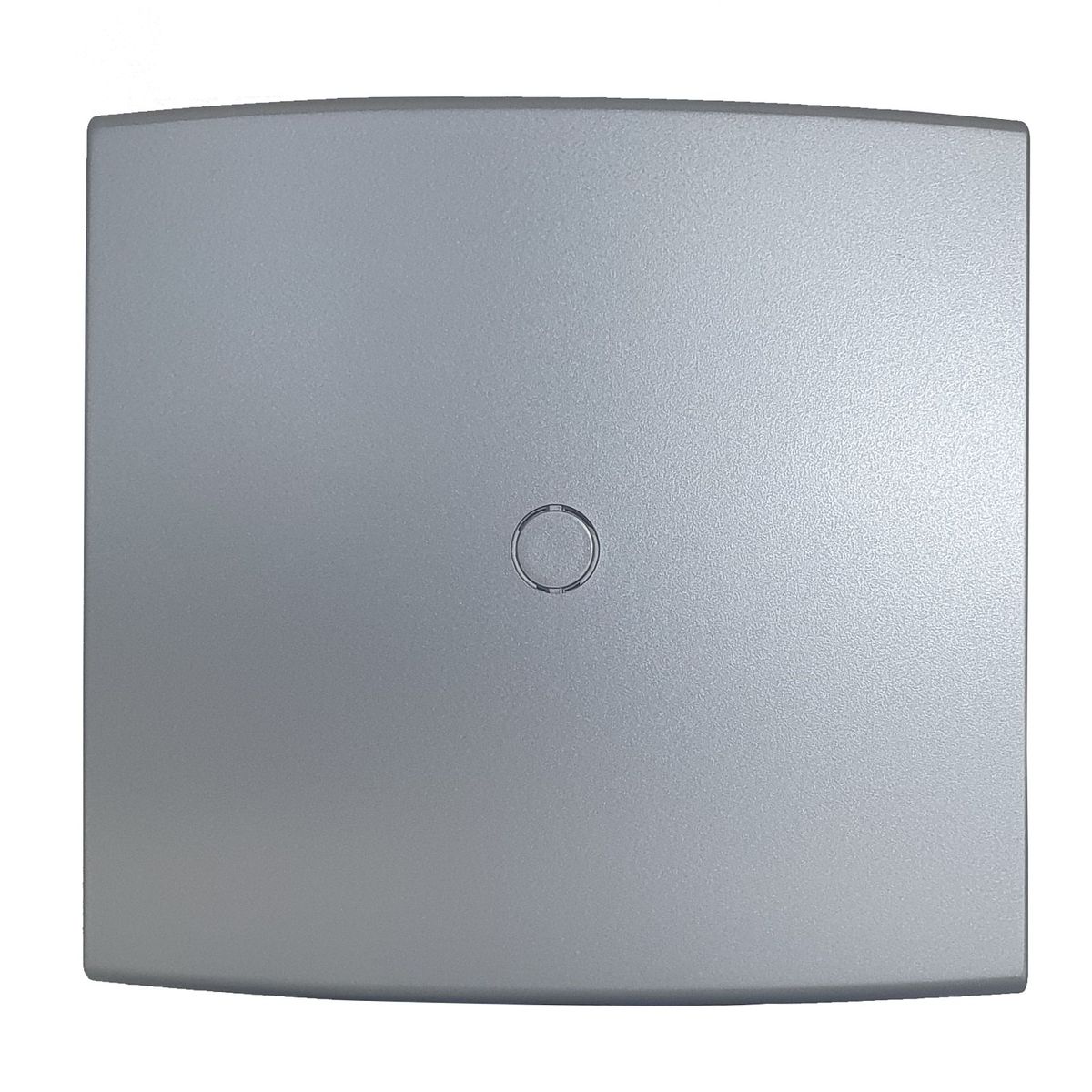 Placa Com Suporte Cega Halux Deluxe Prata 4X4, marca Alumbra - Foto Principal