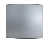 Placa Com Suporte Cega Halux Deluxe Prata 4X4
