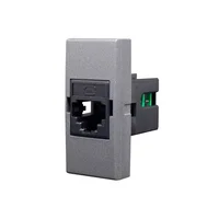 Módulo Telefonia Rj11 Halux Deluxe Grafite