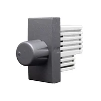 Módulo Dimmer Lâmpada E Ventilador Halux Deluxe Grafite Bivolt