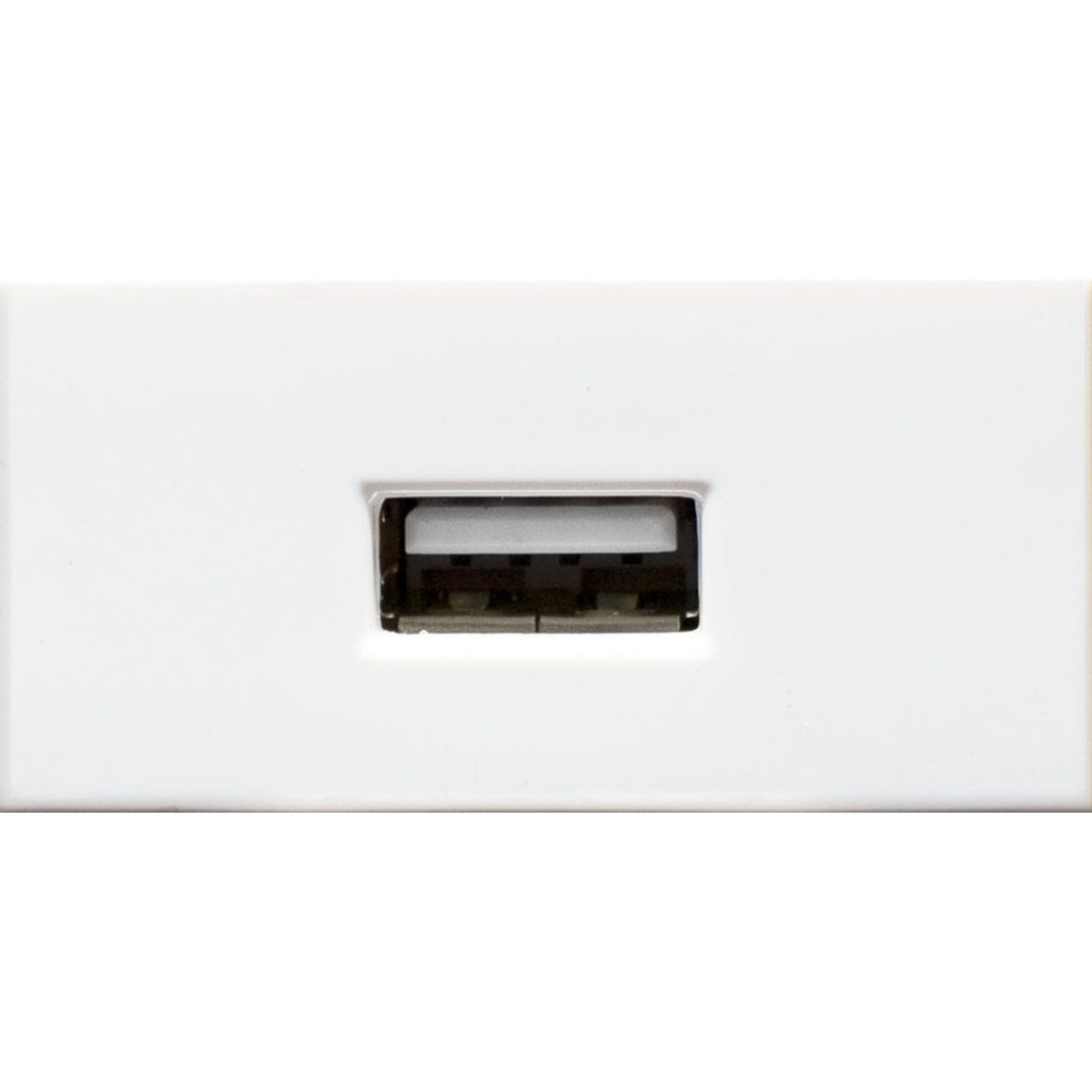 Módulo Carregador Usb 2A Halux Deluxe Branca Bivolt, marca Halux Deluxe - Foto Principal