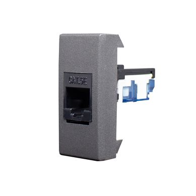 Mdulo Informtica Rj45 Cat5E Halux Deluxe Grafite 