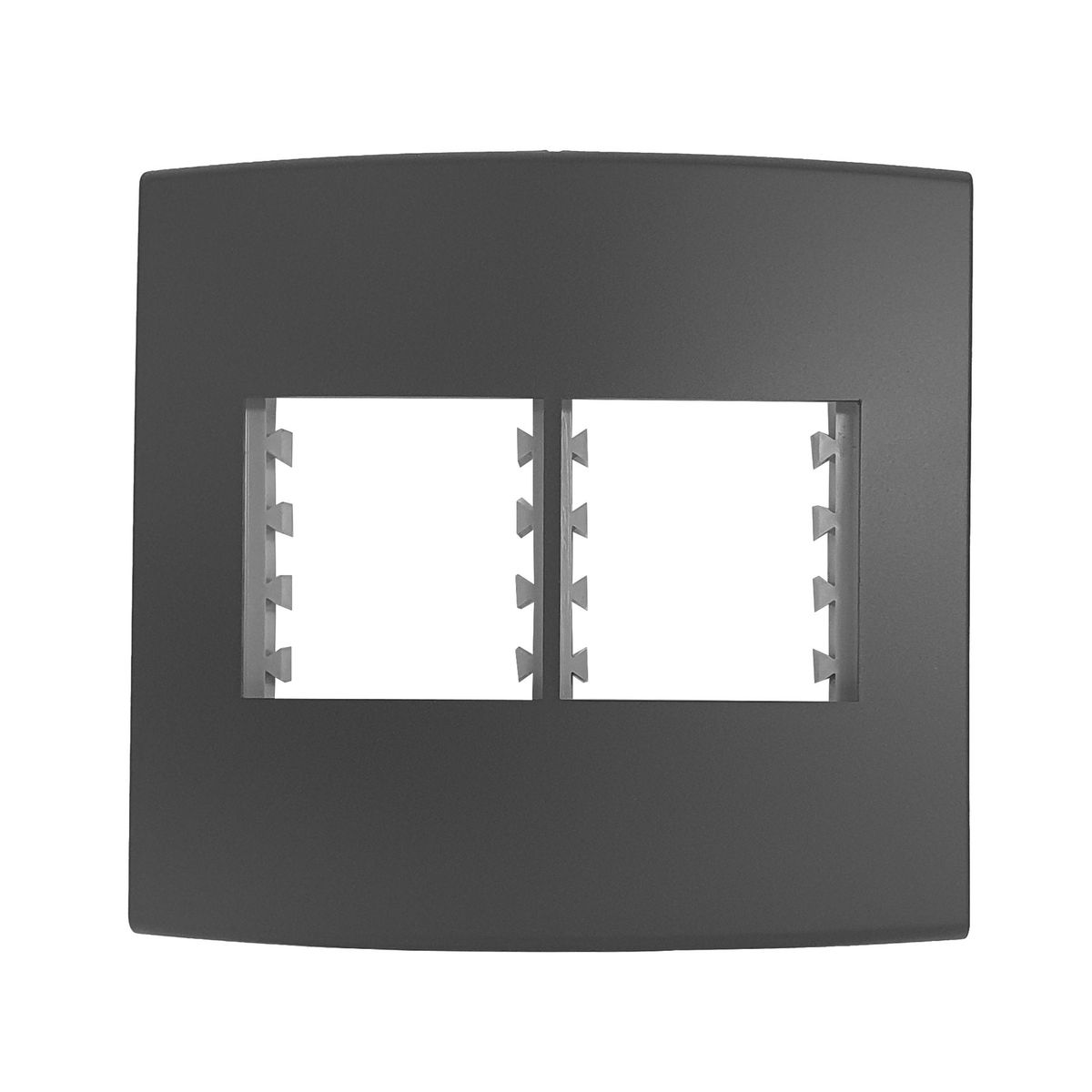 Placa Com Suporte Halux Deluxe Preto 4X4 4 Postos, marca Alumbra - Foto Principal