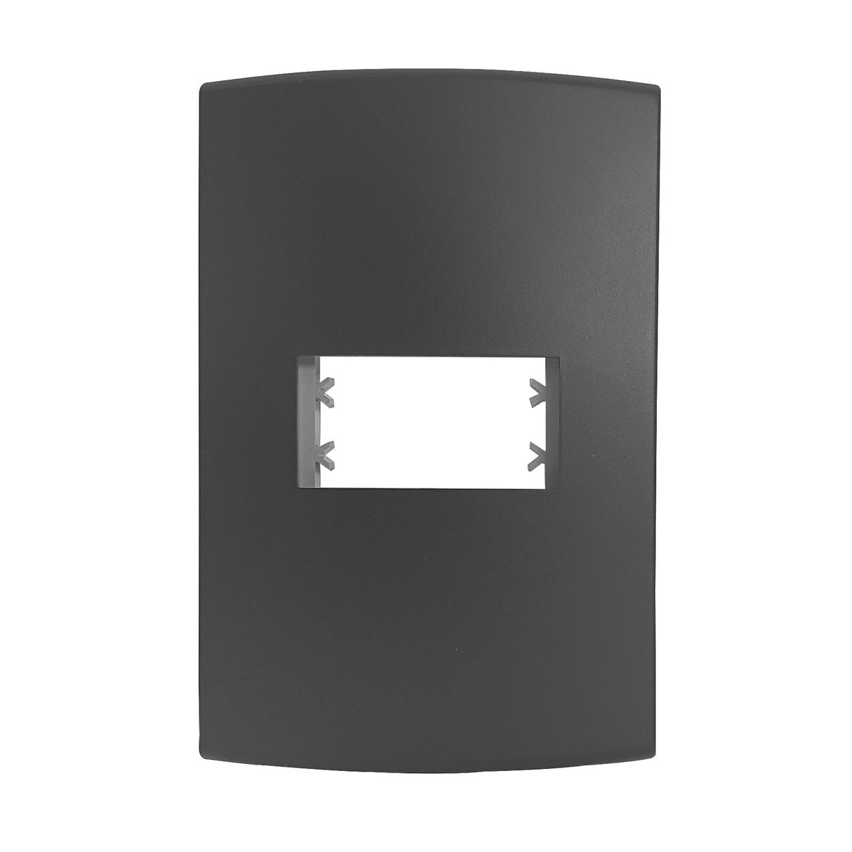 Placa Com Suporte Halux Deluxe Preto 4X2 1 Posto, marca Alumbra - Foto Principal