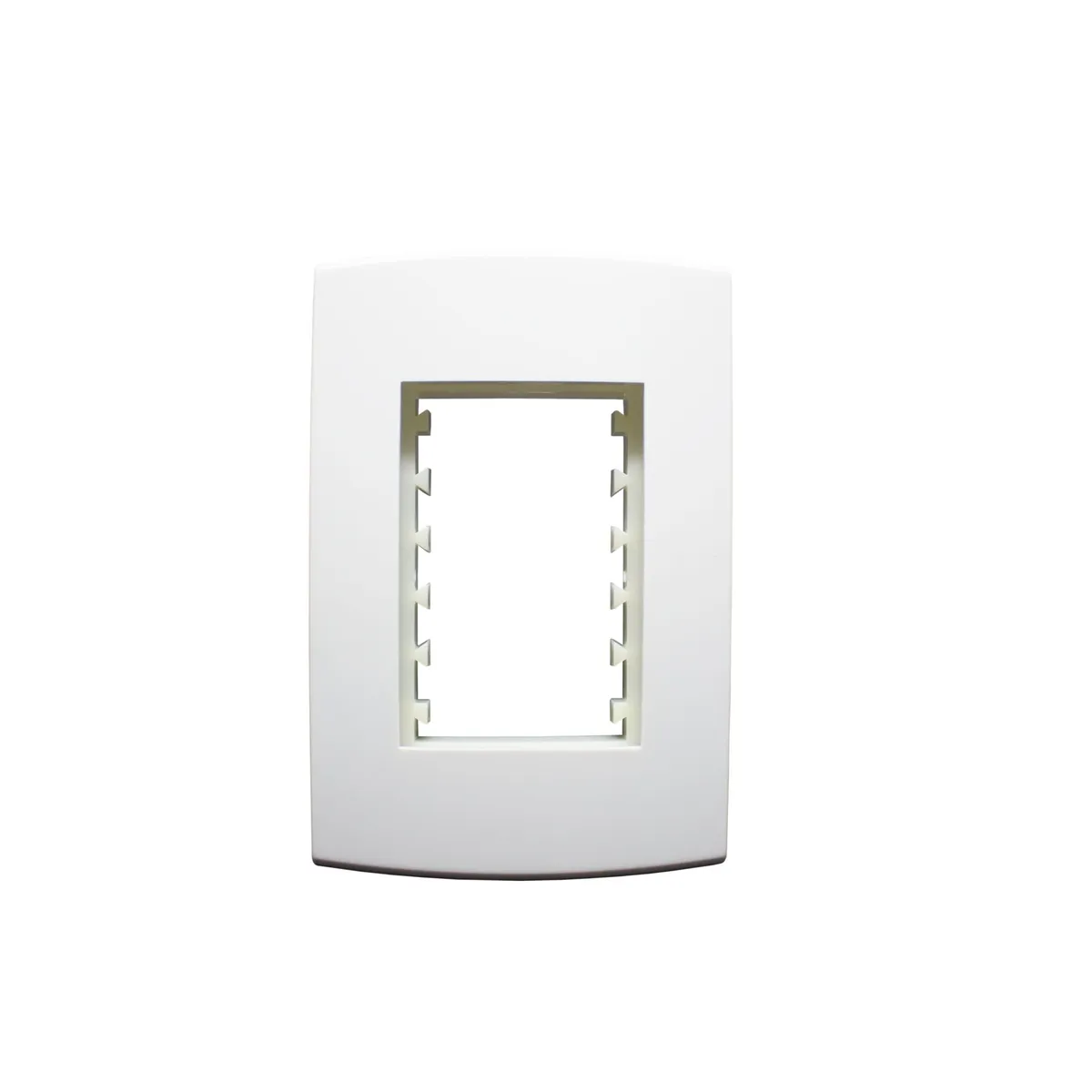 Placa Com Suporte Halux Deluxe Branca 4X2 3 Postos, marca Halux Deluxe - Foto Principal