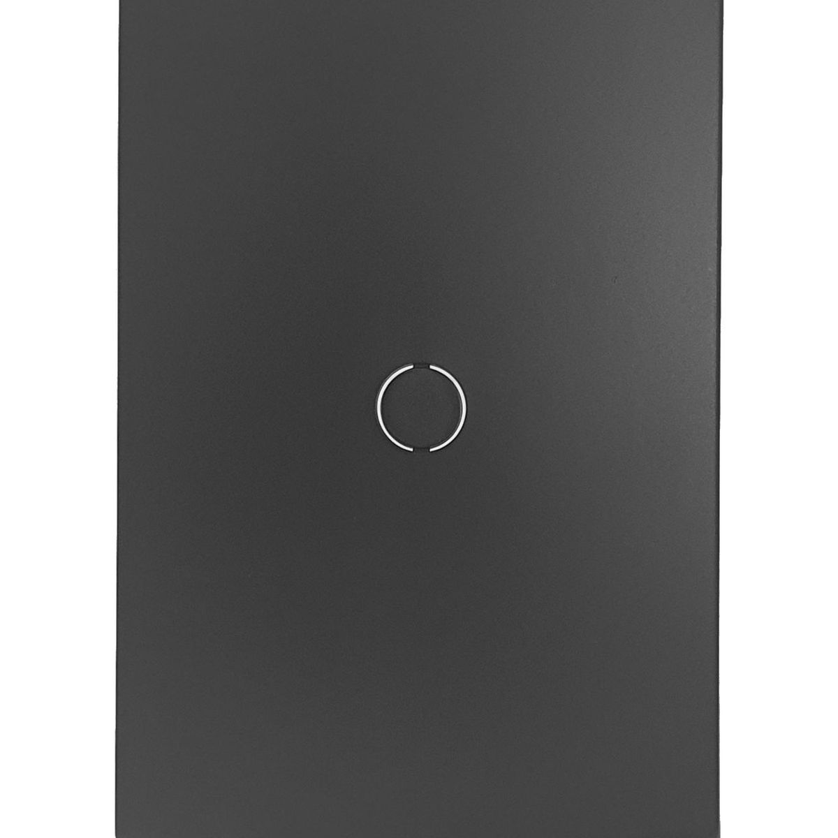 Placa Com Suporte Cega Halux Deluxe Preto 4X2, marca Alumbra - Foto Principal