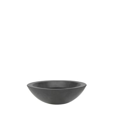 Vaso Verona Bowl 36x12cm Antique Preto