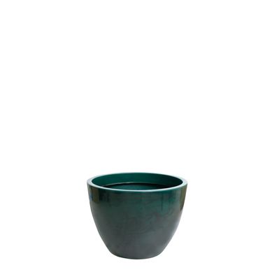 Vaso Verona Baixo 30x22cm Antique Verde