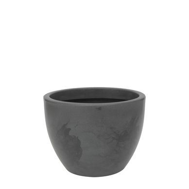 Vaso Verona Baixo 40x30cm Antique Preto
