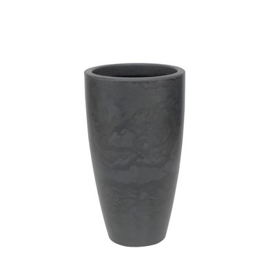 Vaso Verona Alto 30x53cm Antique Preto