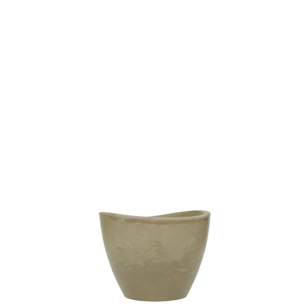 Vaso Copacabana Baixo 30x23cm Antique Camurça, marca Vasart - Foto Principal