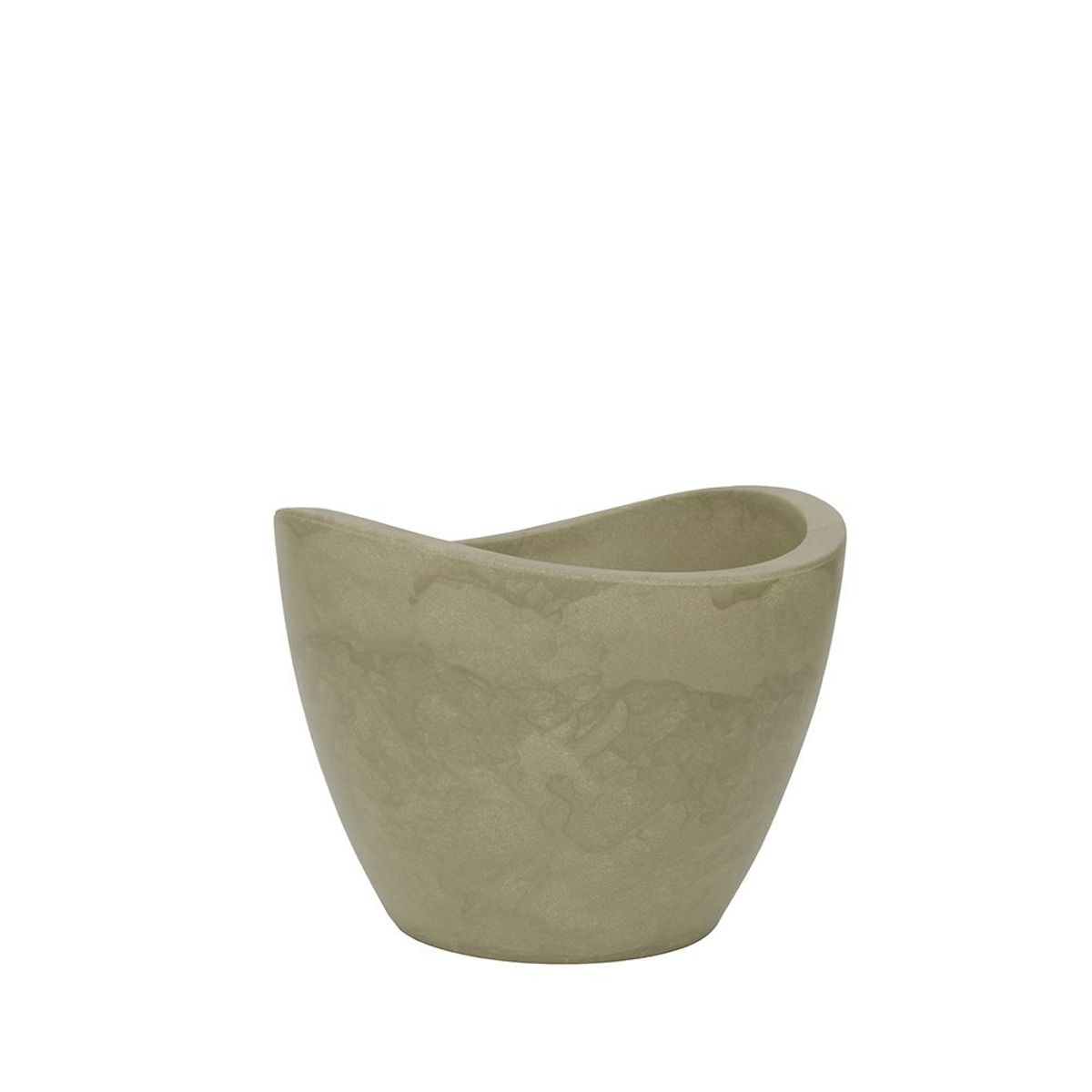 Vaso Copacabana Baixo 40 X 30Cm - Camurça, marca Vasart - Foto Principal