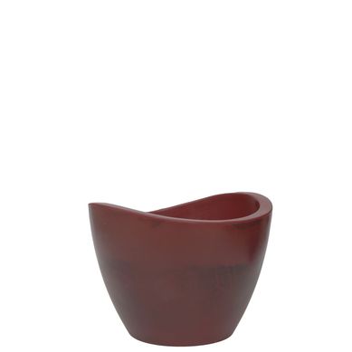 Vaso Copacabana Baixo 40x30cm Antique Vermelho