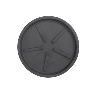 Prato para Vaso 28x3cm Antique Preto