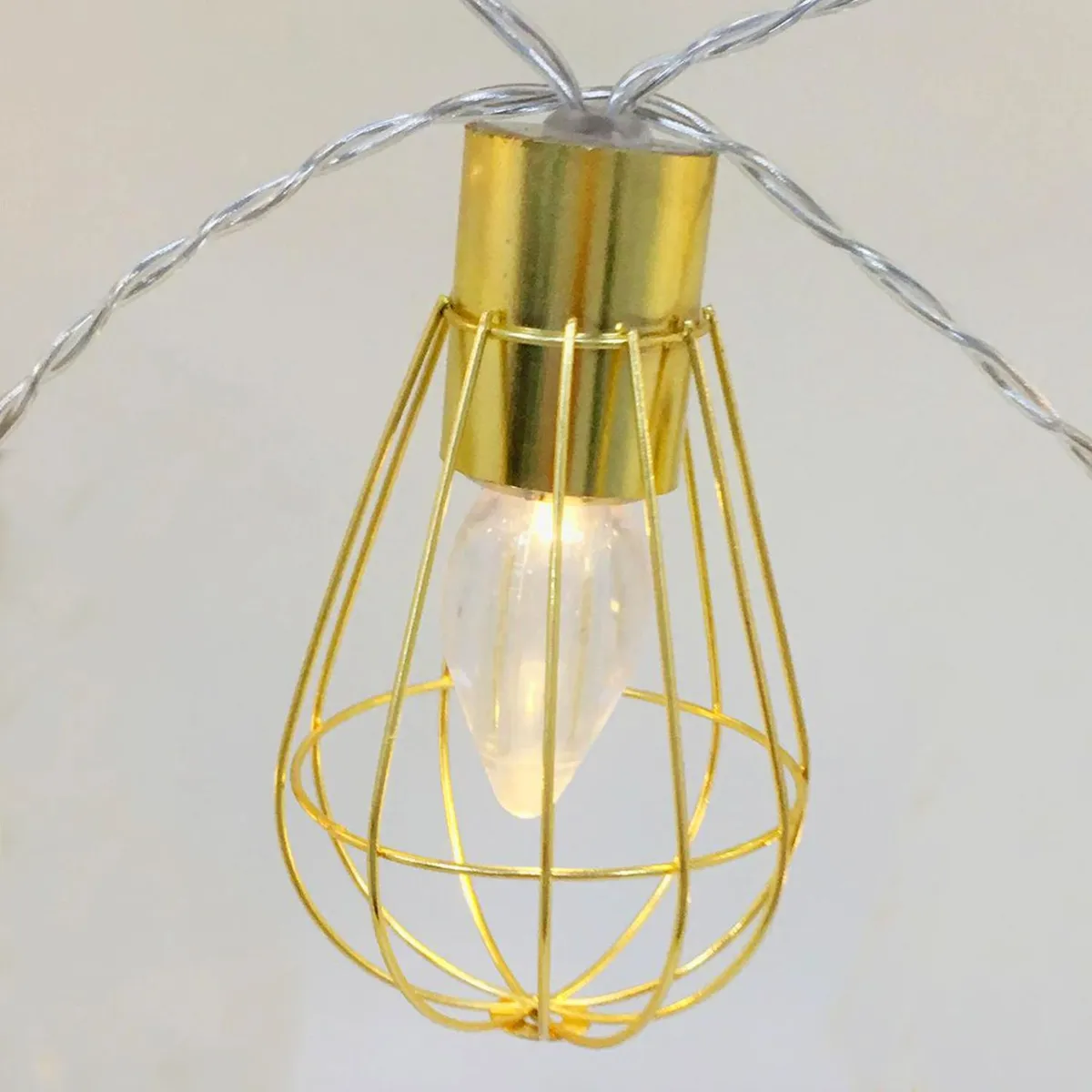 Guirlanda Solar com 10 Luzes e Detalhe em Cobre Just Home Collection, marca Just Home Collection - Foto 2