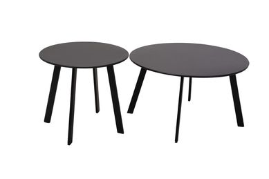 Mesa Centro Metal 70x40cm Preto