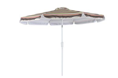 Ombrelone Central 2,4cm Com Manivela Colorido