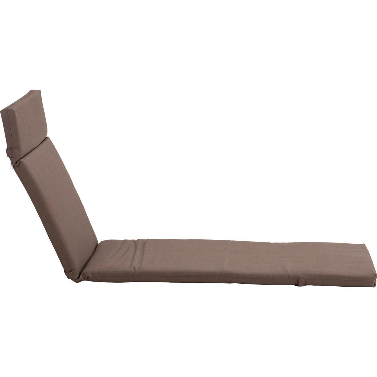 Almofada Hidro Para Espreguiçadeira Taupe, marca Just Home Collection - Foto 2