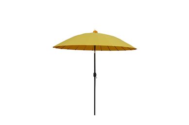 Ombrelone Central Shangai com Proteo UV 50 245x270cm Laranja