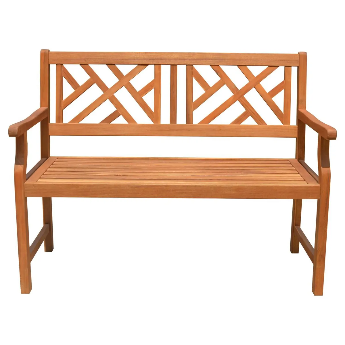 Banco para Jardim de Madeira Acacia, marca Just Home Collection - Foto Principal