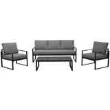 Conjunto Estar Melbourne 4 Peças Metal Just Home Collection