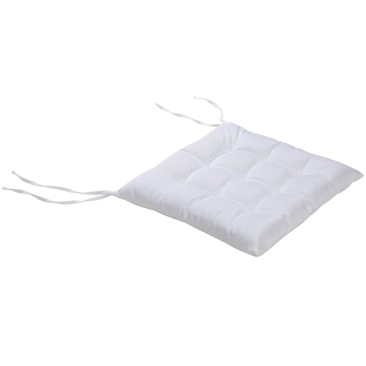 Almofada Hidro Para Cadeira 40x40cm Natural, marca Just Home Collection - Foto Principal
