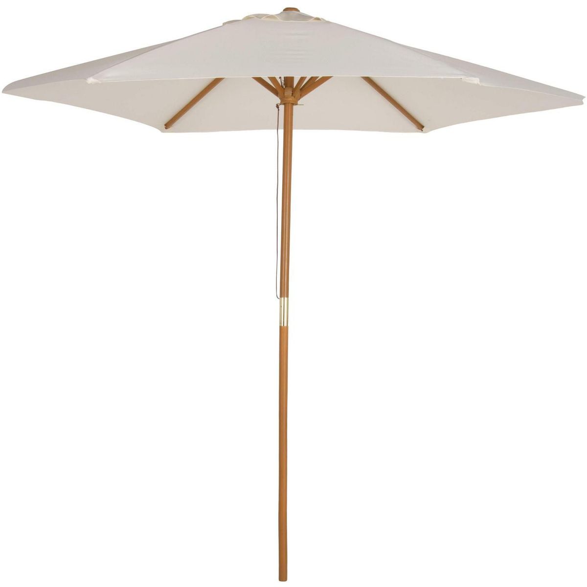 Ombrelone Central Madeira 2,5m Branco Just Home Collection, marca Just Home Collection - Foto 2