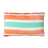 Almofada Terraço Variedade Listrada Just Home Collection 50 cm x 30 cm Laranja