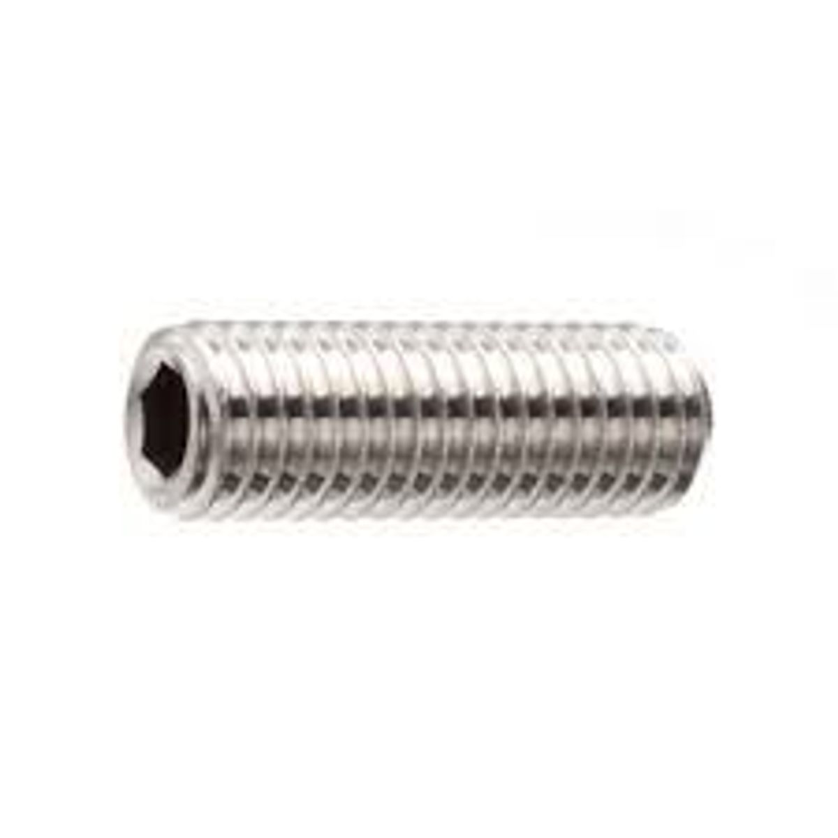 Parafuso Allen sem Cabeça Zincado 6x20 4 Peças, marca Foxmix - Foto Principal