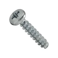 Parafuso p/Plast Cabeça Panela Phillips 3,5x35 ZB 4 Peças