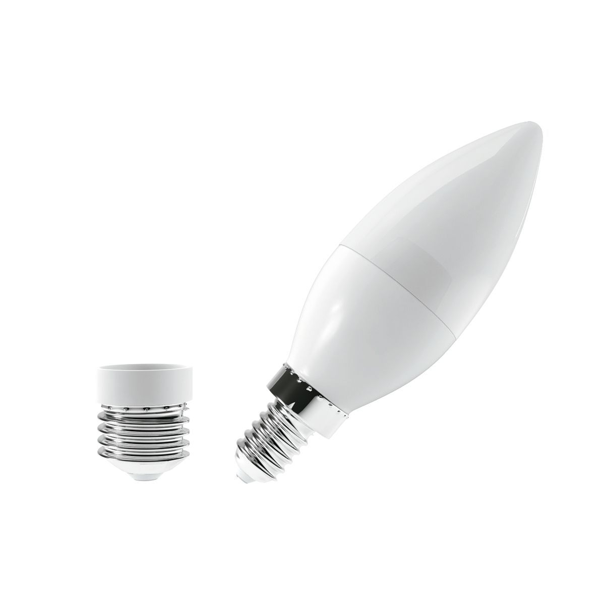 Lâmpada Vela Leitosa 4,5W 6000K, marca Luminatti - Foto Principal