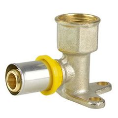 Joelho Base Fixa Fêmea 16x1/2 Amanco
