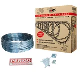 Kit Concertina Clipada Zn 45cmx5,prata,51x51, Calhaforte