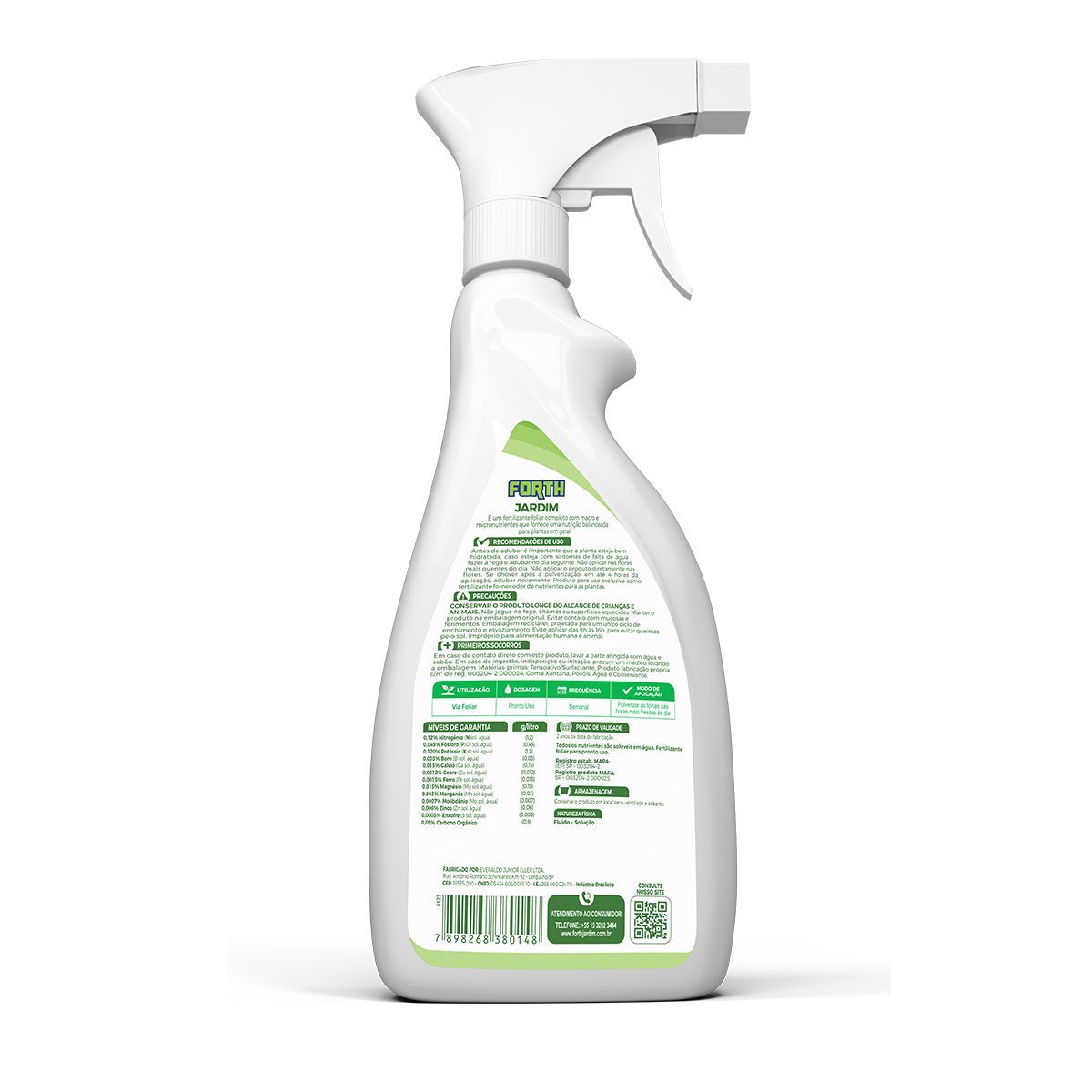 Fertilizante Forth Jardim Pronto uso 500ml, marca Forth - Foto 2