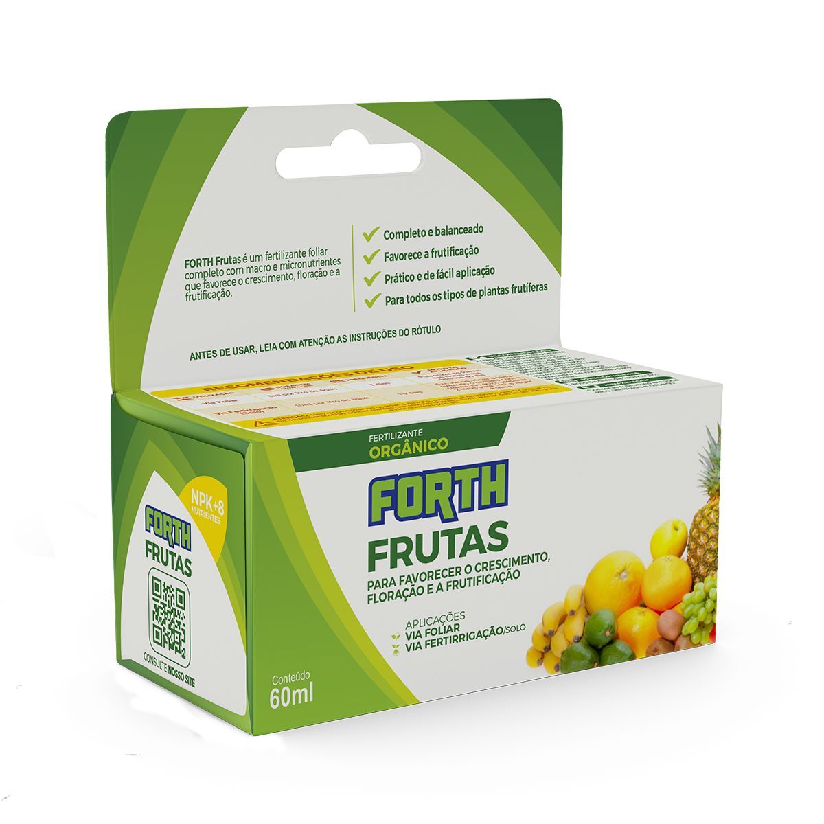 Fertilizante Forth Frutas Concentrado 60ml, marca Forth - Foto 2