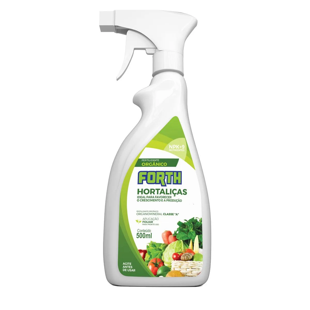 Fertilizante Forth Hortaliças Pronto uso 500ml, marca Forth - Foto Principal