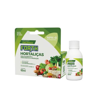 Fertilizante Forth Hortalias Concentrado 60ml