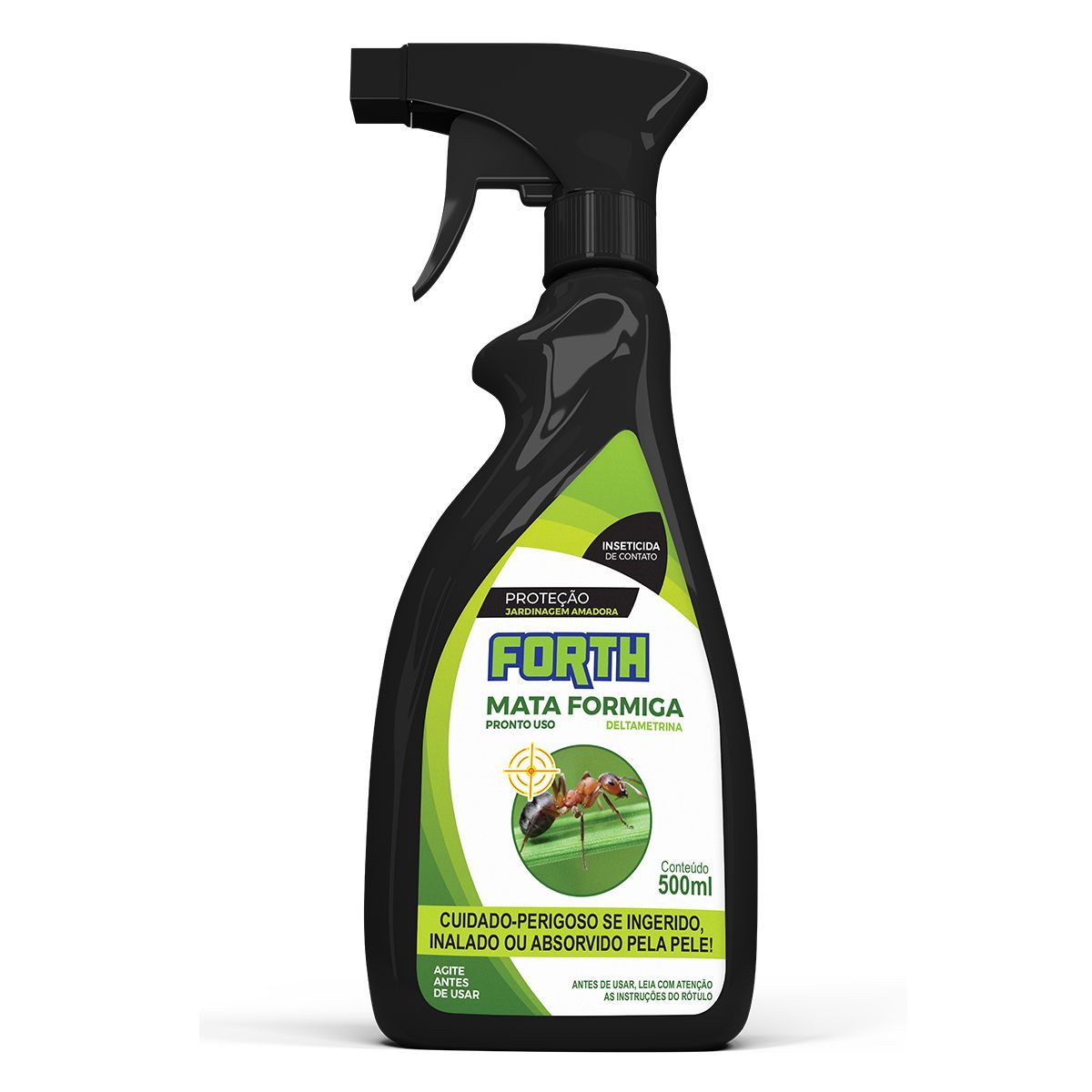 Inseticida Forth Mata Formiga Pronto uso 500ml, marca Forth - Foto Principal