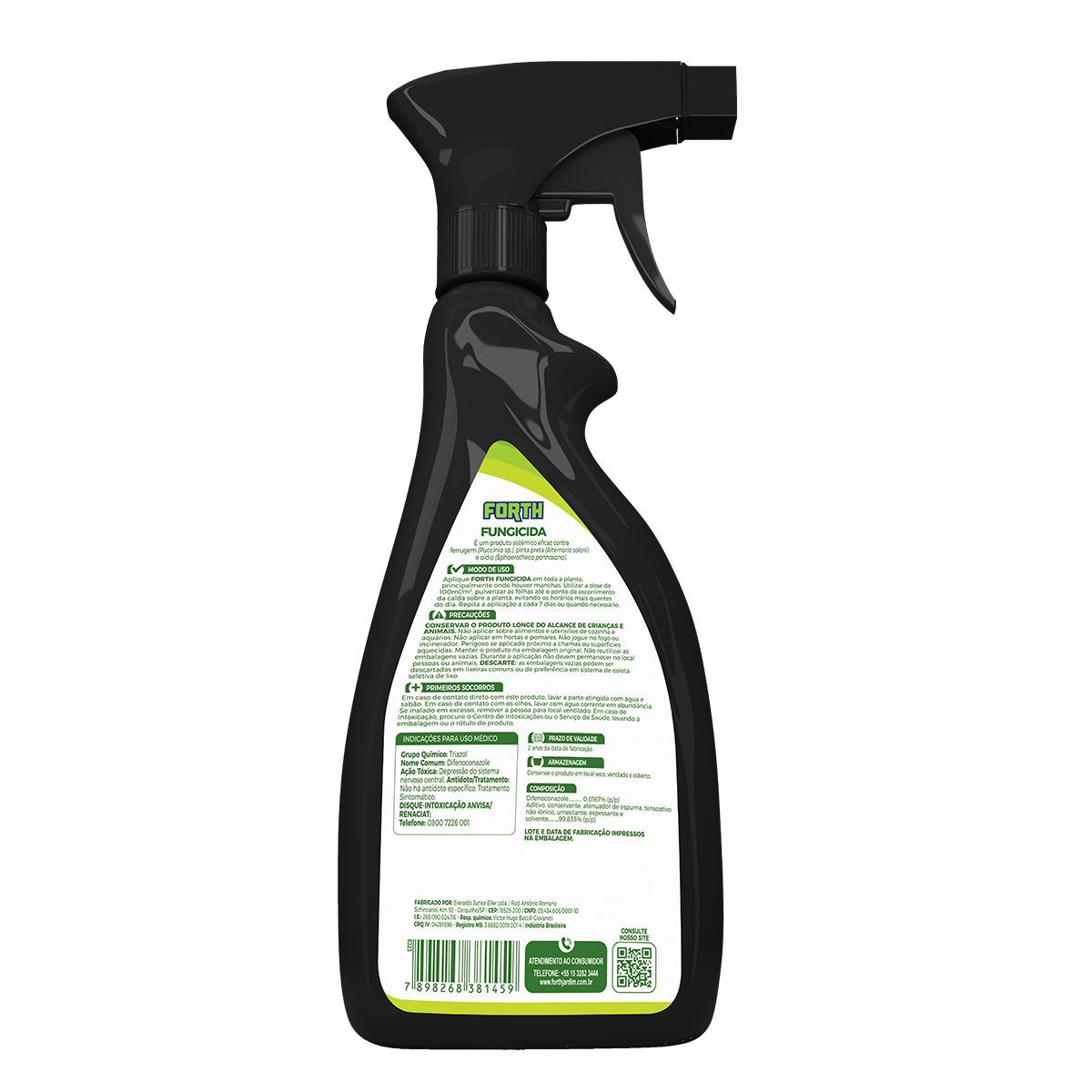 Fungicida Forth Pronto uso 500ml, marca Forth - Foto 2
