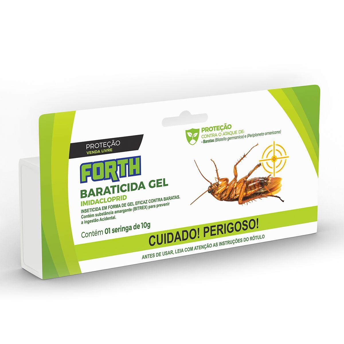 Baraticida Forth Gel Seringa de 10g, marca Forth - Foto Principal
