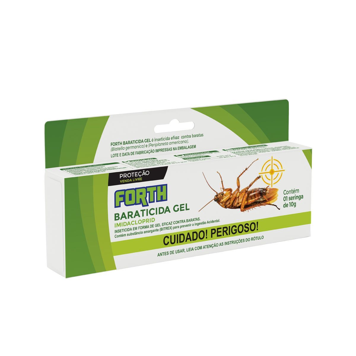 Baraticida Forth Gel Seringa de 10g, marca Forth - Foto 2